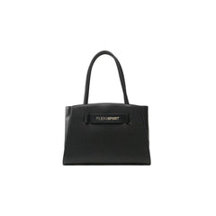 Plein Sport Chic Ebony Tote with Silver Logo Accent -   -  Plein Sport.