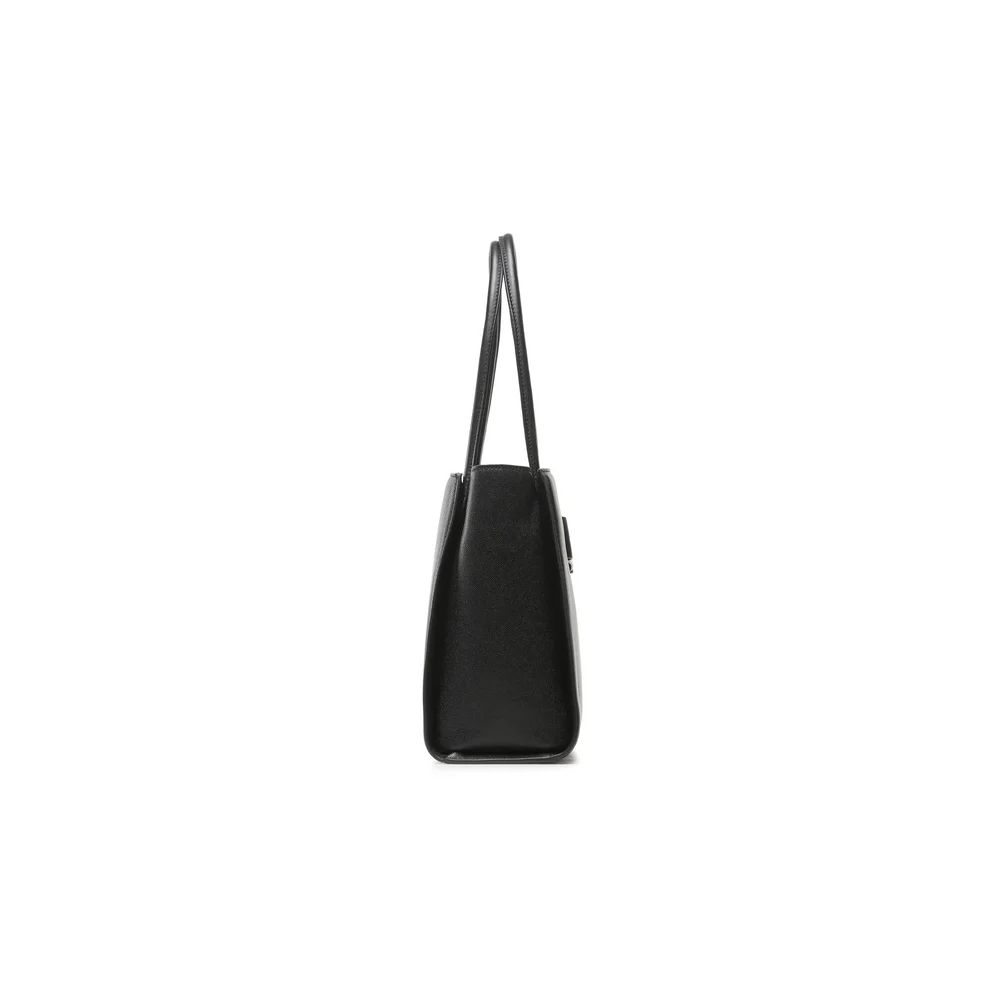Plein Sport Chic Ebony Tote with Silver Logo Accent -   -  Plein Sport. Plein Sport Chic Ebony Tote with Silver Logo Accent -   -  Plein Sport.