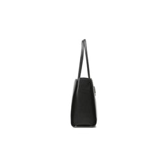 Plein Sport Chic Ebony Tote with Silver Logo Accent -   -  Plein Sport.