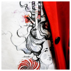 A.Tratti Chic White Stretch Viscose Tee with Exclusive Packaging -   -  A.Tratti.