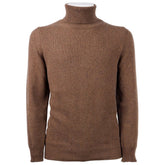 Emilio Romanelli Brown Cashmere Men Sweater -   -  Emilio Romanelli.
