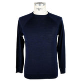 Emilio Romanelli Blue Cashmere Men Sweater -   -  Emilio Romanelli.