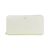 Cavalli Class White Calfskin Women Wallet -   -  Cavalli Class.