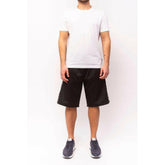 Bikkembergs Sleek Anniversary Striped Bermuda Shorts -   -  Bikkembergs.