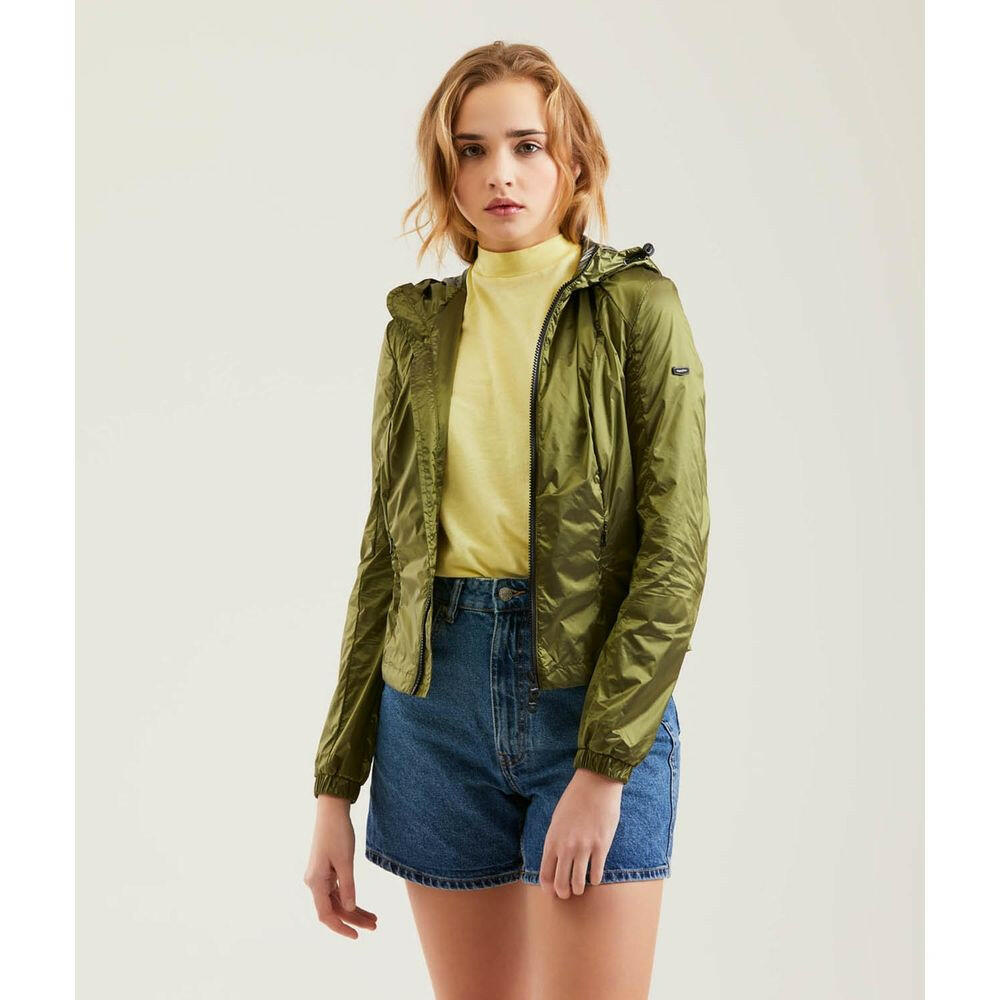 Refrigiwear Green Polyamide Women Jacket -   -  Refrigiwear.