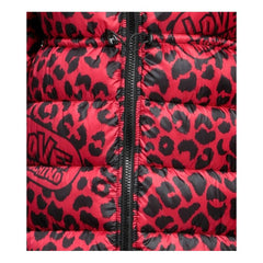 Love Moschino Chic Leopard Print Long Down Jacket -   -  Love Moschino.