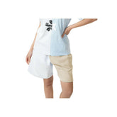 Comme Des Fuckdown Chic Two-Tone Logo Shorts -   -  Comme Des Fuckdown.
