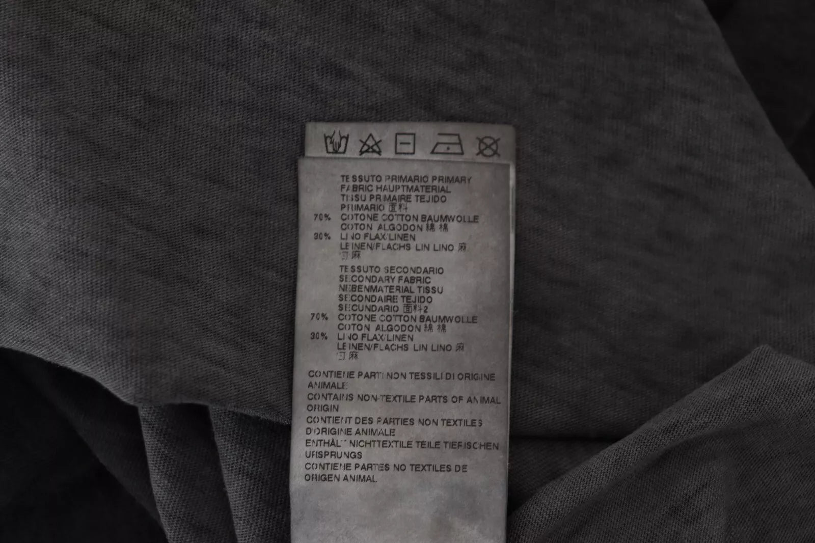 Dsquared² Black Cotton Linen Long Sleeves Pullover Sweater -   -  Dsquared². Dsquared² Black Cotton Linen Long Sleeves Pullover Sweater -   -  Dsquared².