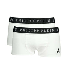 Philipp Plein White Cotton Men's Boxer -   -  Philipp Plein.