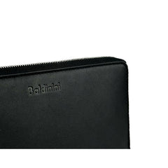 Baldinini Trend Elegant Black Leather Travel Organizer -  Leather Wallet for Men -  Baldinini Trend.