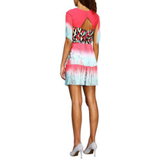 Elisabetta Franchi Pink Polyester Women Dress -   -  Elisabetta Franchi.