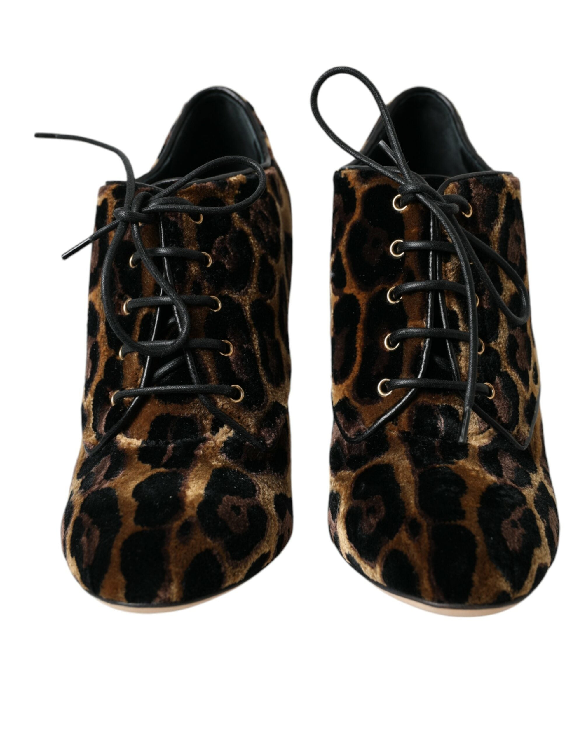 Dolce & Gabbana Brown Leopard Hair Lace Up Booties Shoes -   -  Dolce & Gabbana. Dolce & Gabbana Brown Leopard Hair Lace Up Booties Shoes -   -  Dolce & Gabbana.
