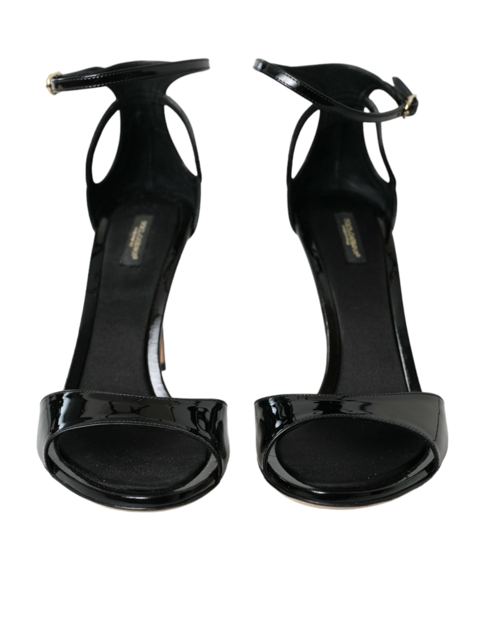 Dolce & Gabbana Black KEIRA Leather Heels Sandals Shoes -   -  Dolce & Gabbana. Dolce & Gabbana Black KEIRA Leather Heels Sandals Shoes -   -  Dolce & Gabbana.