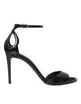 Dolce & Gabbana Black KEIRA Leather Heels Sandals Shoes -   -  Dolce & Gabbana.