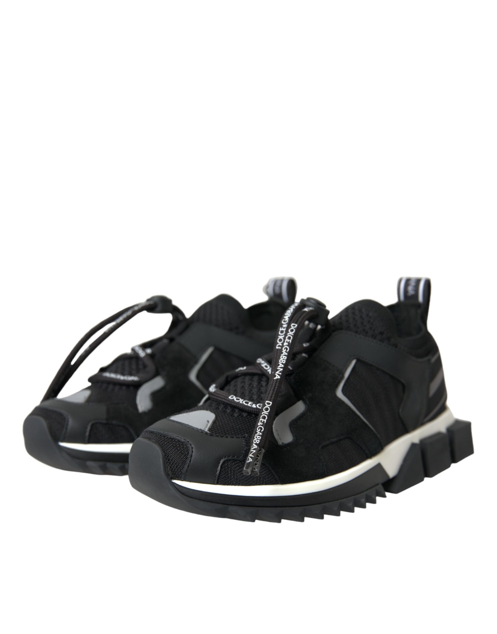 Dolce & Gabbana Black Mesh Sorrento Trekking Sneakers Shoes -   -  Dolce & Gabbana. Dolce & Gabbana Black Mesh Sorrento Trekking Sneakers Shoes -   -  Dolce & Gabbana.