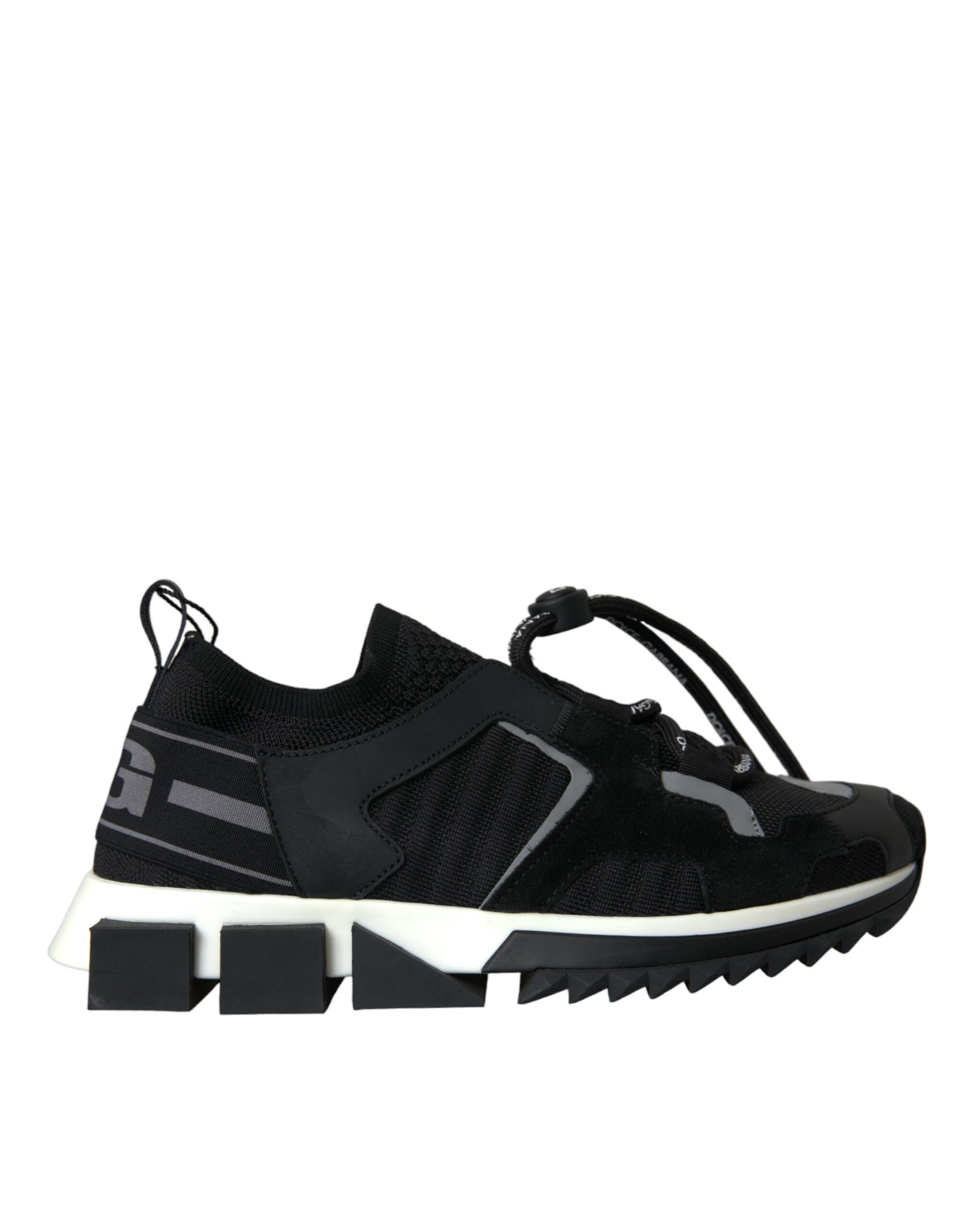 Dolce & Gabbana Black Mesh Sorrento Trekking Sneakers Shoes -   -  Dolce & Gabbana.