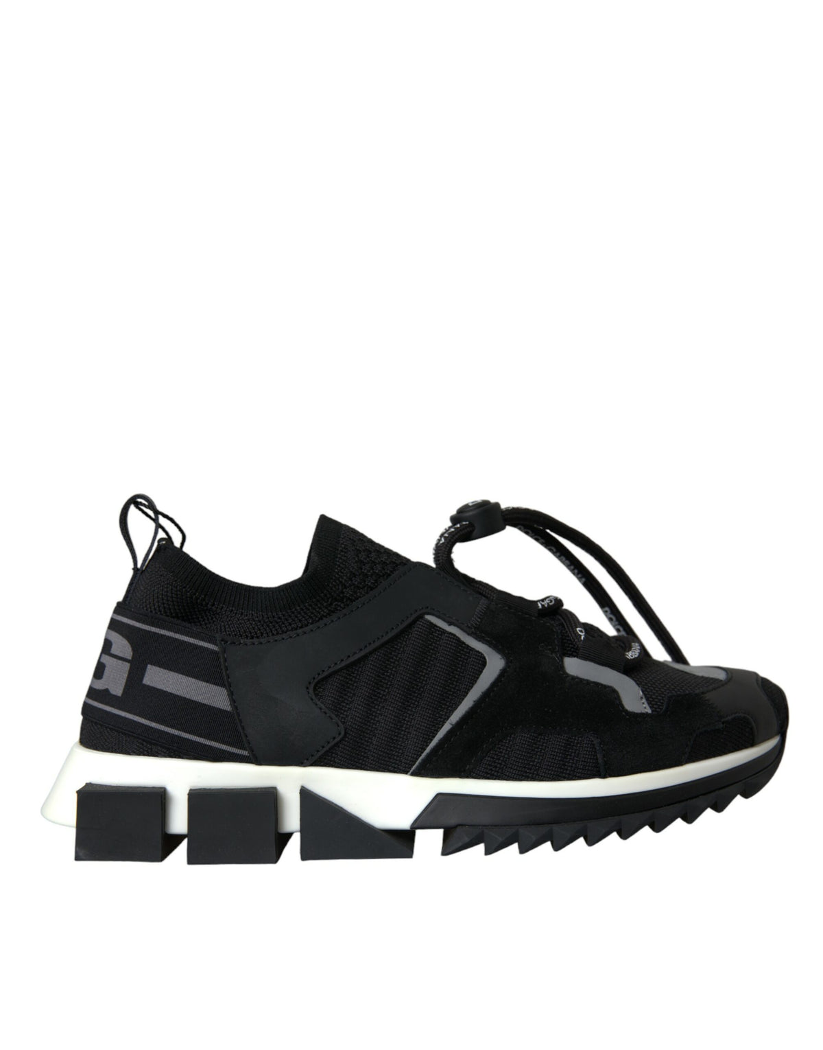 Dolce & Gabbana Black Mesh Sorrento Trekking Sneakers Shoes -   -  Dolce & Gabbana.