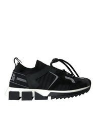 Dolce & Gabbana Black Mesh Sorrento Trekking Sneakers Shoes -   -  Dolce & Gabbana.