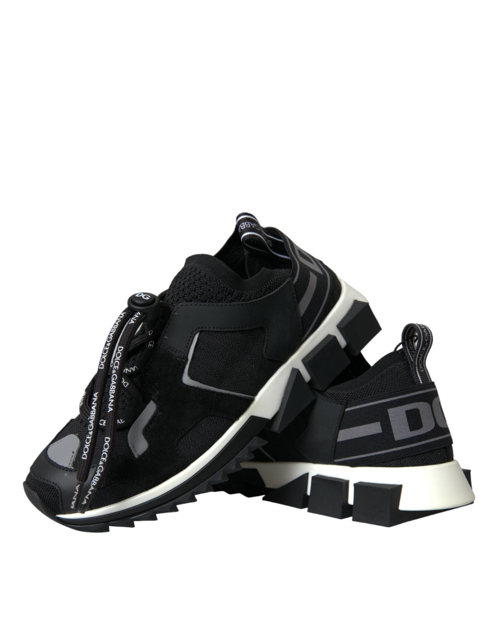 Dolce & Gabbana Black Mesh Sorrento Trekking Sneakers Shoes -   -  Dolce & Gabbana. Dolce & Gabbana Black Mesh Sorrento Trekking Sneakers Shoes -   -  Dolce & Gabbana.
