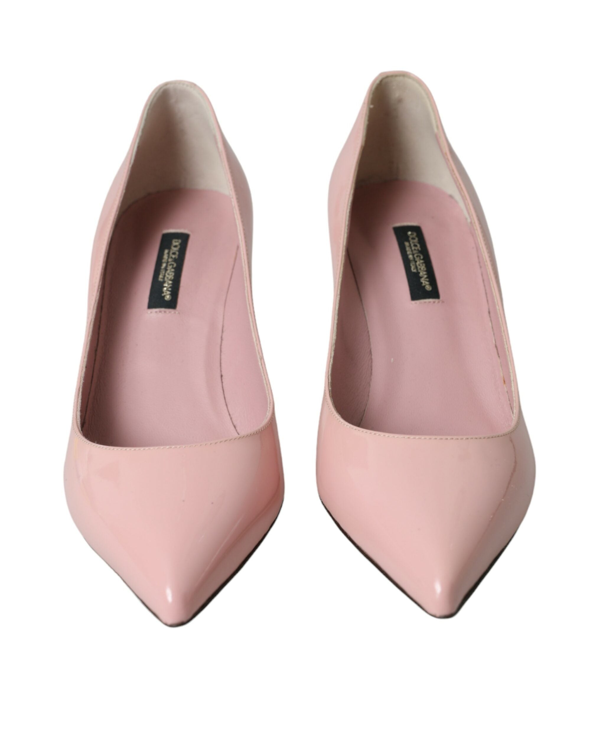 Dolce & Gabbana Light Pink Patent Leather Heels Pumps Shoes -   -  Dolce & Gabbana. Dolce & Gabbana Light Pink Patent Leather Heels Pumps Shoes -   -  Dolce & Gabbana.