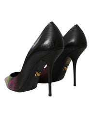 Dolce & Gabbana Multicolor Exotic Leather Heels Pumps Shoes -   -  Dolce & Gabbana.