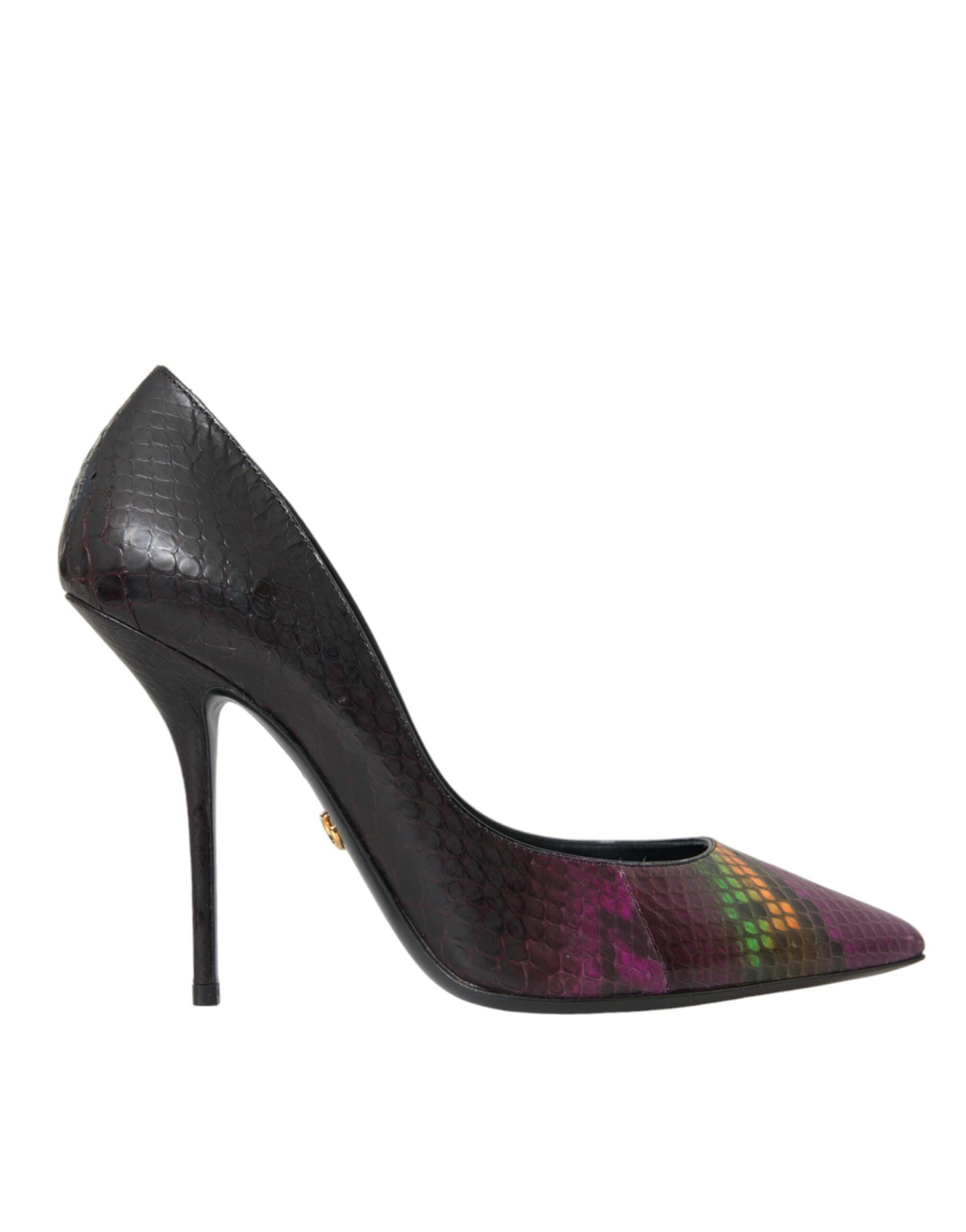 Dolce & Gabbana Multicolor Exotic Leather Heels Pumps Shoes -   -  Dolce & Gabbana.