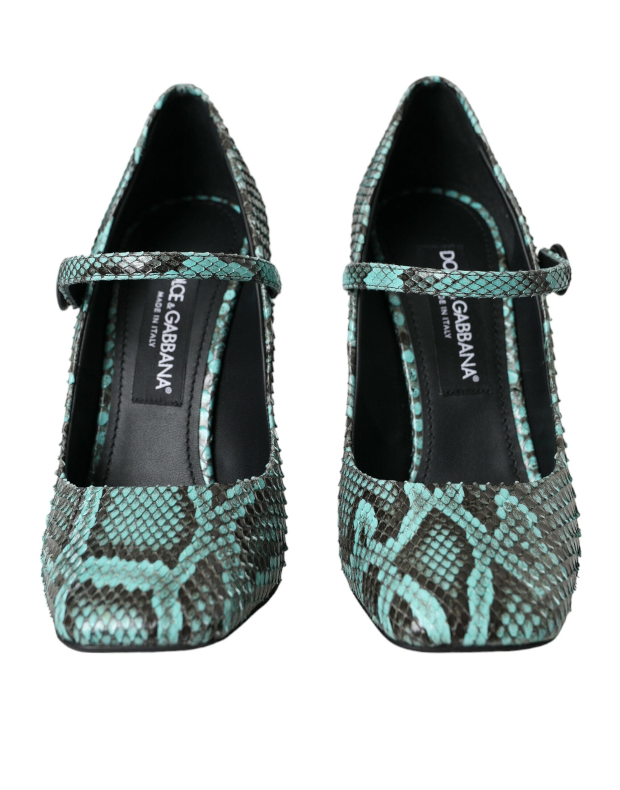 Dolce & Gabbana Aqua Python Leather Mary Jane Pumps Shoes -   -  Dolce & Gabbana. Dolce & Gabbana Aqua Python Leather Mary Jane Pumps Shoes -   -  Dolce & Gabbana.