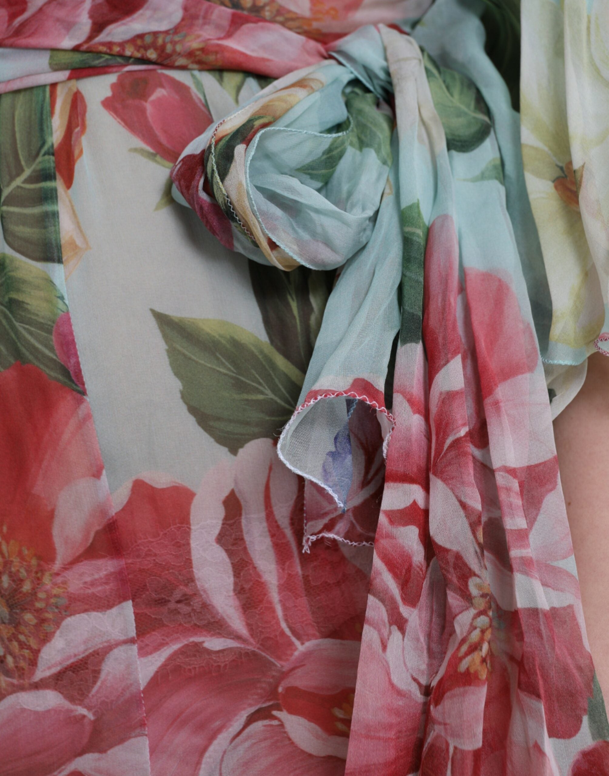 Dolce & Gabbana Blue Floral Print Tiered Long Maxi Dress -   -  Dolce & Gabbana. Dolce & Gabbana Blue Floral Print Tiered Long Maxi Dress -   -  Dolce & Gabbana.