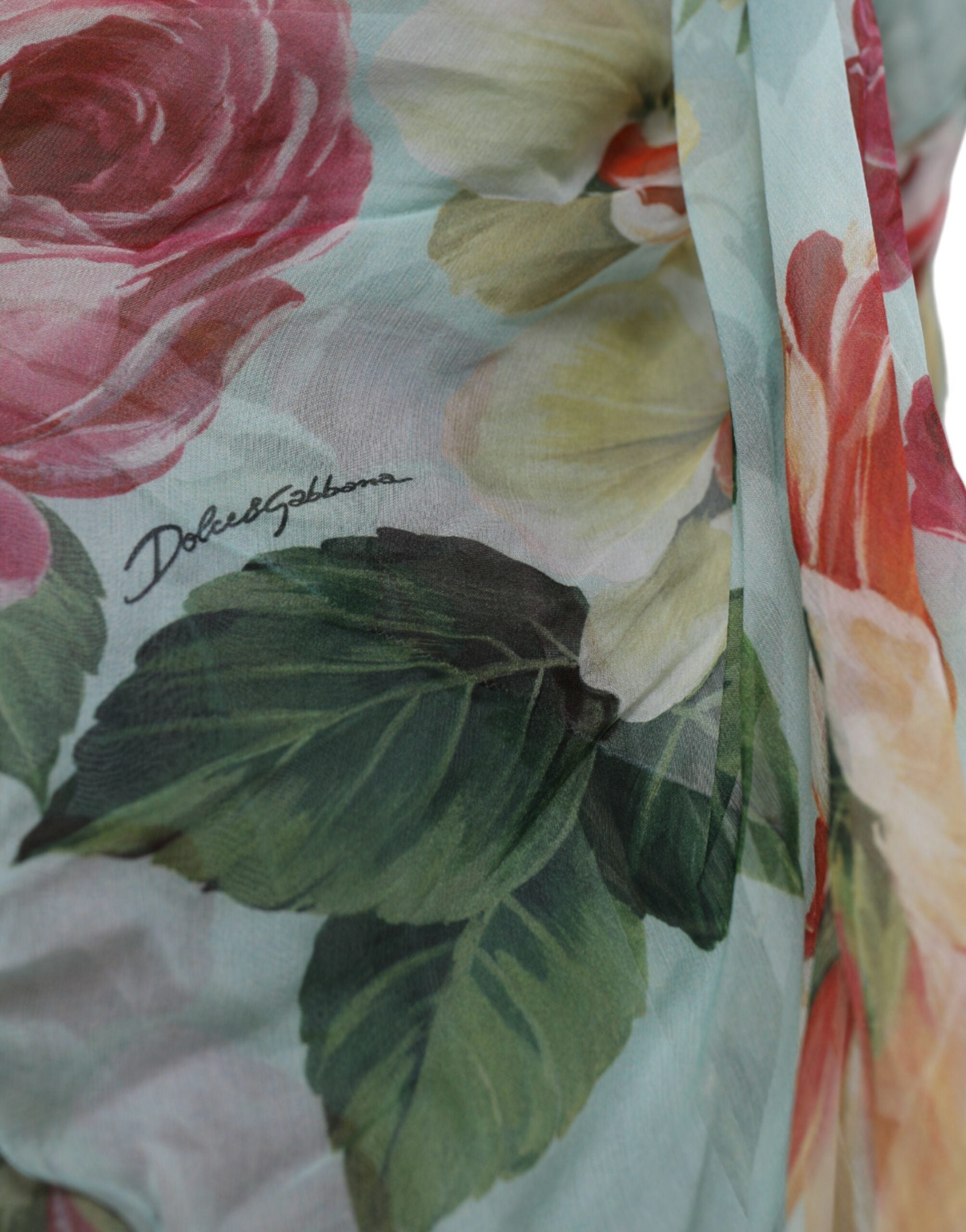 Dolce & Gabbana Blue Floral Print Tiered Long Maxi Dress -   -  Dolce & Gabbana. Dolce & Gabbana Blue Floral Print Tiered Long Maxi Dress -   -  Dolce & Gabbana.