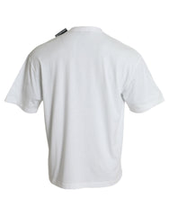 Balenciaga Off White Cotton Jersey Round Neck T-shirt -   -  Balenciaga.