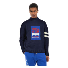 La Martina Blue Polyamide Sweater -   -  La Martina.