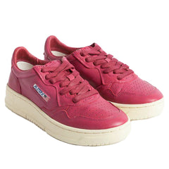 Autry Fuchsia Goatskin Women Sneaker -   -  Autry.