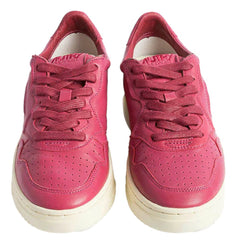 Autry Fuchsia Goatskin Women Sneaker -   -  Autry.