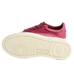 Autry Fuchsia Goatskin Women Sneaker -   -  Autry.