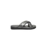 Cerruti 1881 Gray Lambskin Women Sandal -   -  Cerruti 1881.