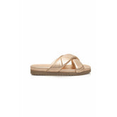 Cerruti 1881 Beige Lambskin Women Sandal -   -  Cerruti 1881.