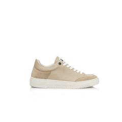Cerruti 1881 Beige Leather Women Platform Sneaker -   -  Cerruti 1881.