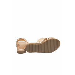 Cerruti 1881 Beige Lambskin Women Sandal -   -  Cerruti 1881.