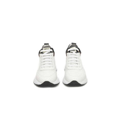 Cerruti 1881 White Leather Women Sneaker -   -  Cerruti 1881.