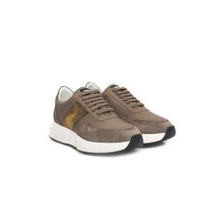 Cerruti 1881 Beige Leather Women Sneaker -   -  Cerruti 1881.