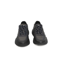 Cerruti 1881 Blue Cowhide Men Sneaker -   -  Cerruti 1881.