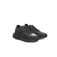Cerruti 1881 Blue Cowhide Men Sneaker -   -  Cerruti 1881.