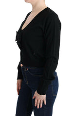 MARGHI LO' Black Wool Blouse Sweater -   -  MARGHI LO'.