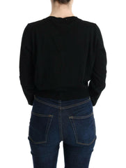 MARGHI LO' Black Wool Blouse Sweater -   -  MARGHI LO'.