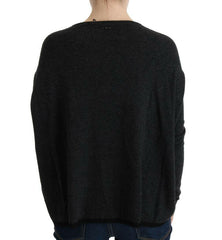 Costume National Gray Viscose Knitted Sweater -   -  Costume National.
