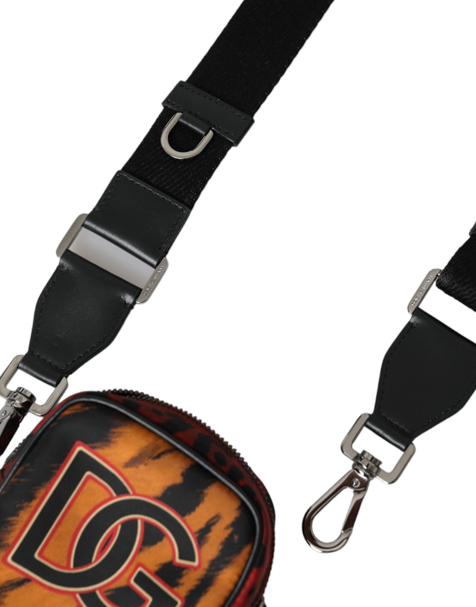 Dolce & Gabbana Multicolor Tiger Print Nylon Logo Cross Body Bag -  Cross Body Bag for Men -  Dolce & Gabbana. Dolce & Gabbana Multicolor Tiger Print Nylon Logo Cross Body Bag -  Cross Body Bag for Men -  Dolce & Gabbana.
