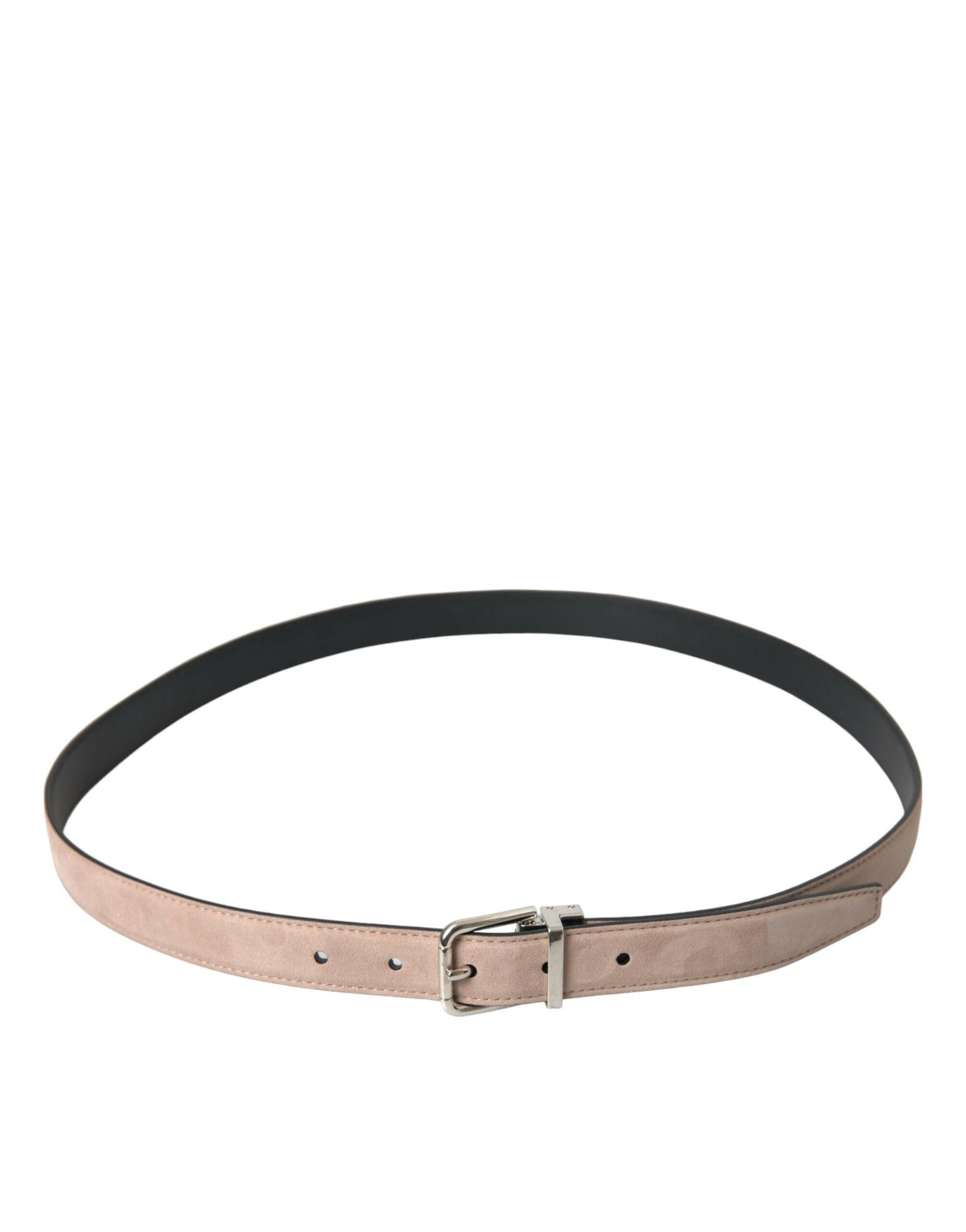 Dolce & Gabbana Beige Suede Leather Silver Buckle Belt Men -   -  Dolce & Gabbana. Dolce & Gabbana Beige Suede Leather Silver Buckle Belt Men -   -  Dolce & Gabbana.