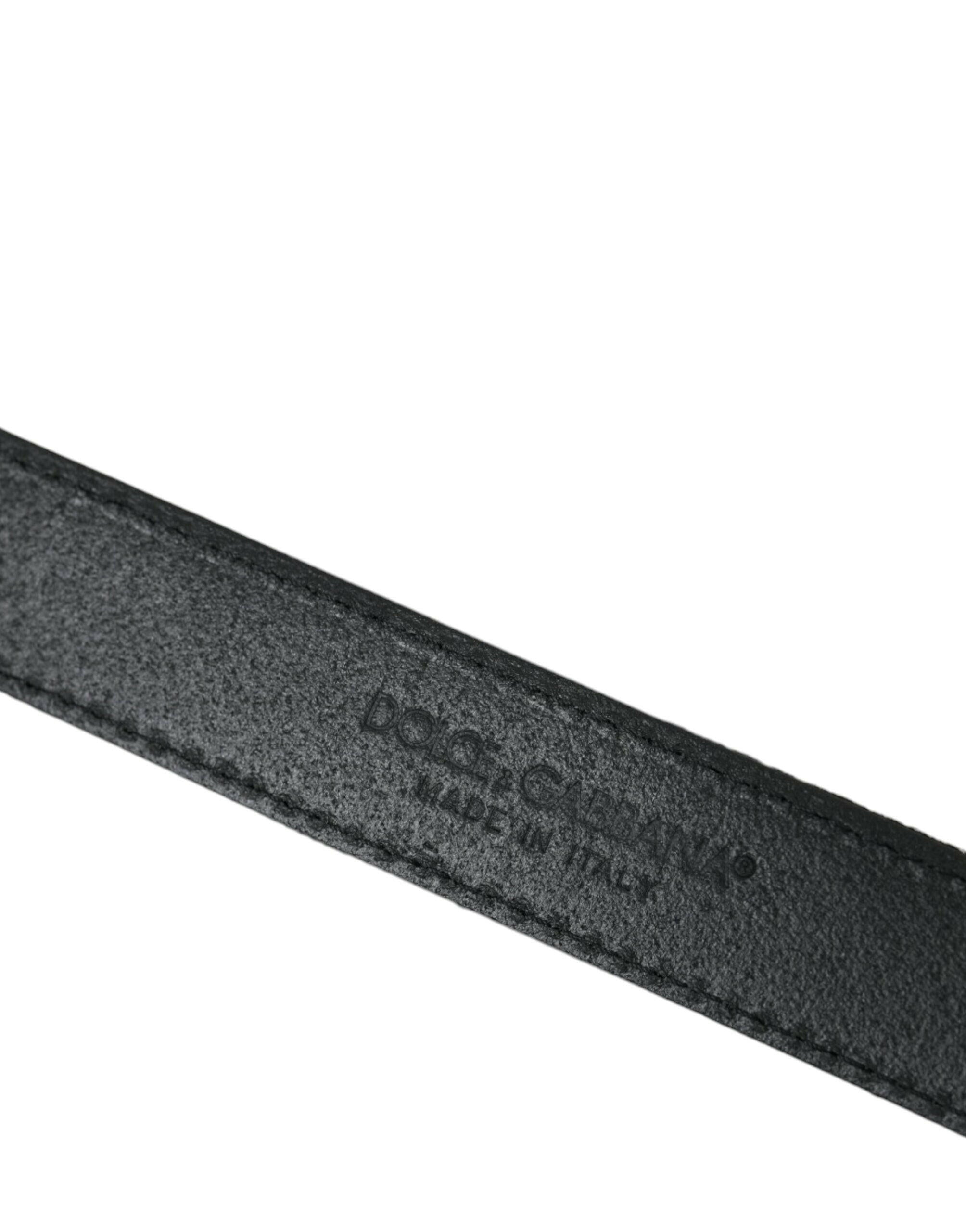 Dolce & Gabbana Black Jacquard Stripes Silver Metal Buckle Belt -   -  Dolce & Gabbana. Dolce & Gabbana Black Jacquard Stripes Silver Metal Buckle Belt -   -  Dolce & Gabbana.