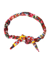 Dolce & Gabbana Multicolor Carretto Print Waist Belt -   -  Dolce & Gabbana.