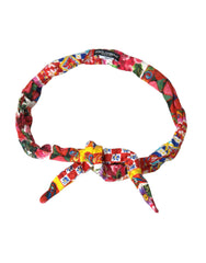 Dolce & Gabbana Multicolor Carretto Print Waist Belt -   -  Dolce & Gabbana.